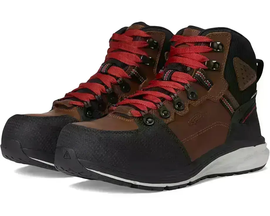 Men's KEEN Utility Red Hook Mid Waterproof (Comp Toe)