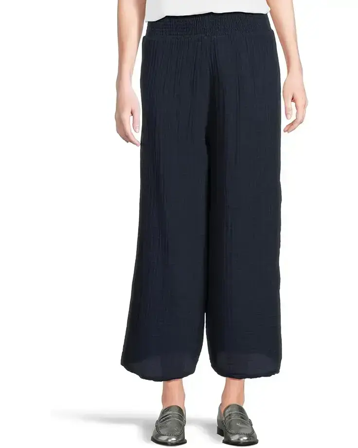 Women's Michael Stars Medina Smocked Waist Cropped Pants