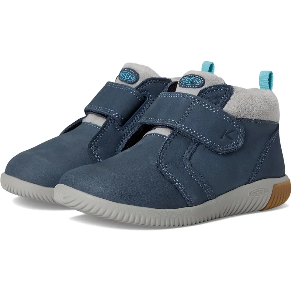 KNX Middie Easy On Strap Comfortable Barefoot Feel Sneakers (Toddler/Little Kid)