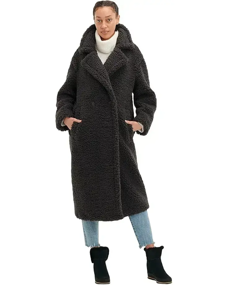 Women's UGG Gertrude Long Teddy Coat