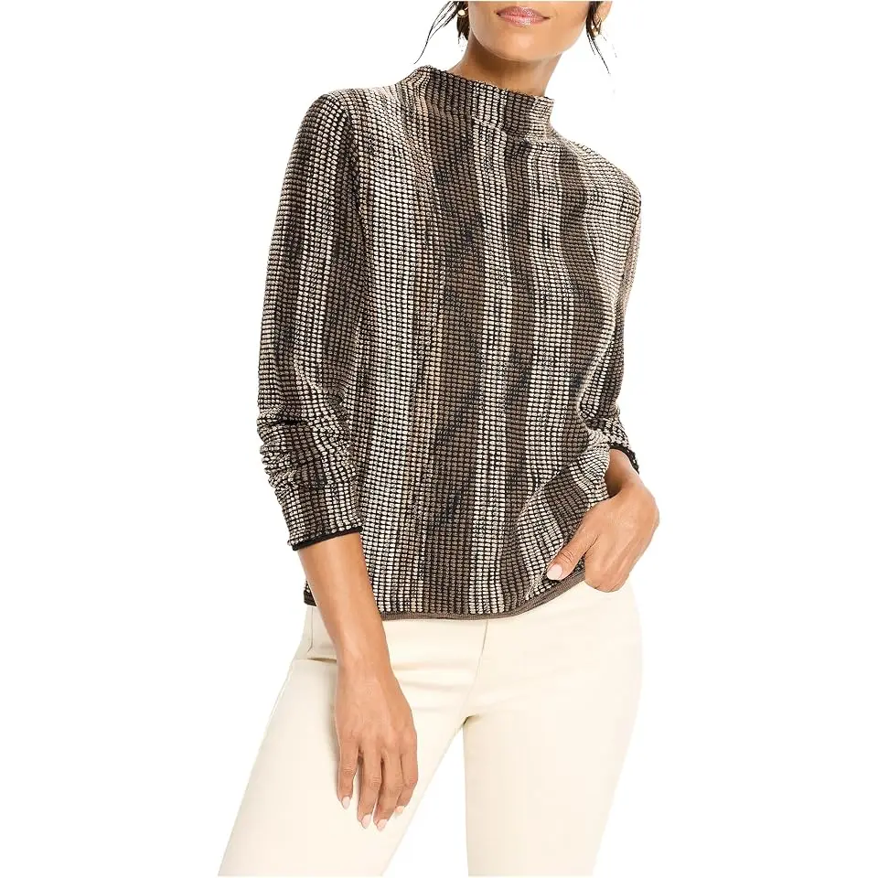 Petite Ombre Pixel Knit Sweater