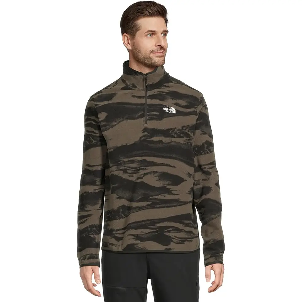 Glacier Fleece ¼ Zip-Print