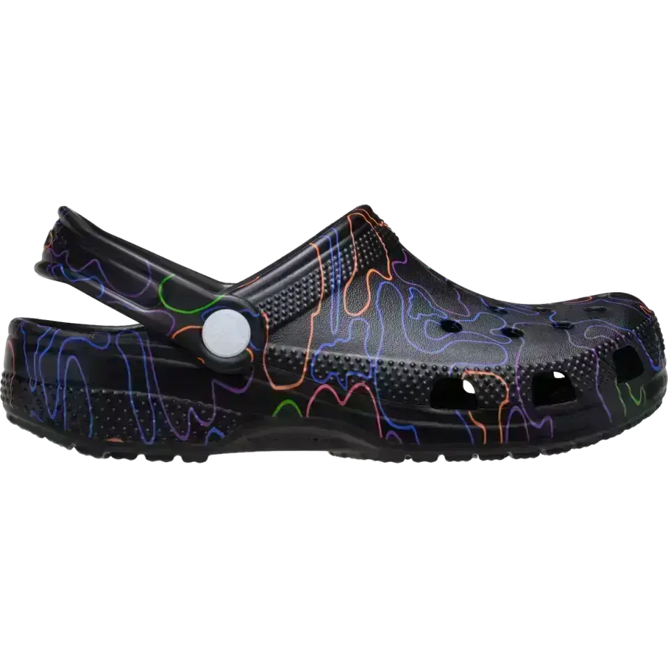 Youth Classic Hi Vis Camo Clog