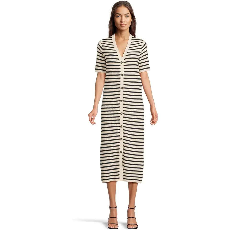 Barbour Isla Knitted Midi Dress