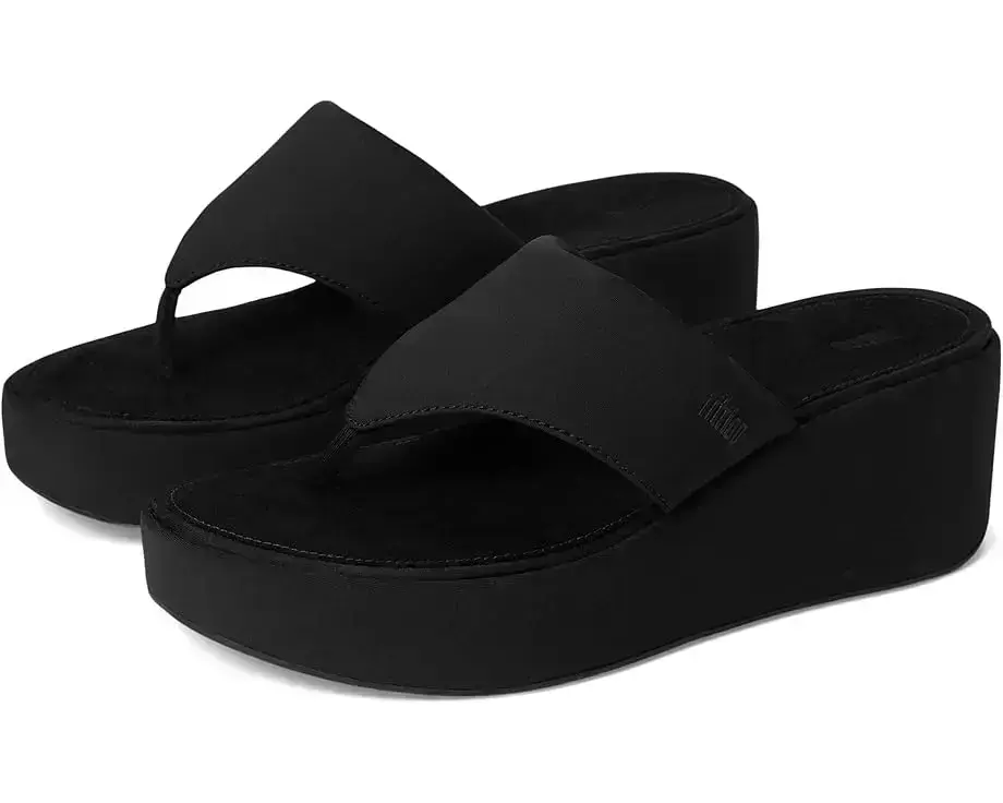 Women's FitFlop Platfforms Wedge Toe-Post Sandals