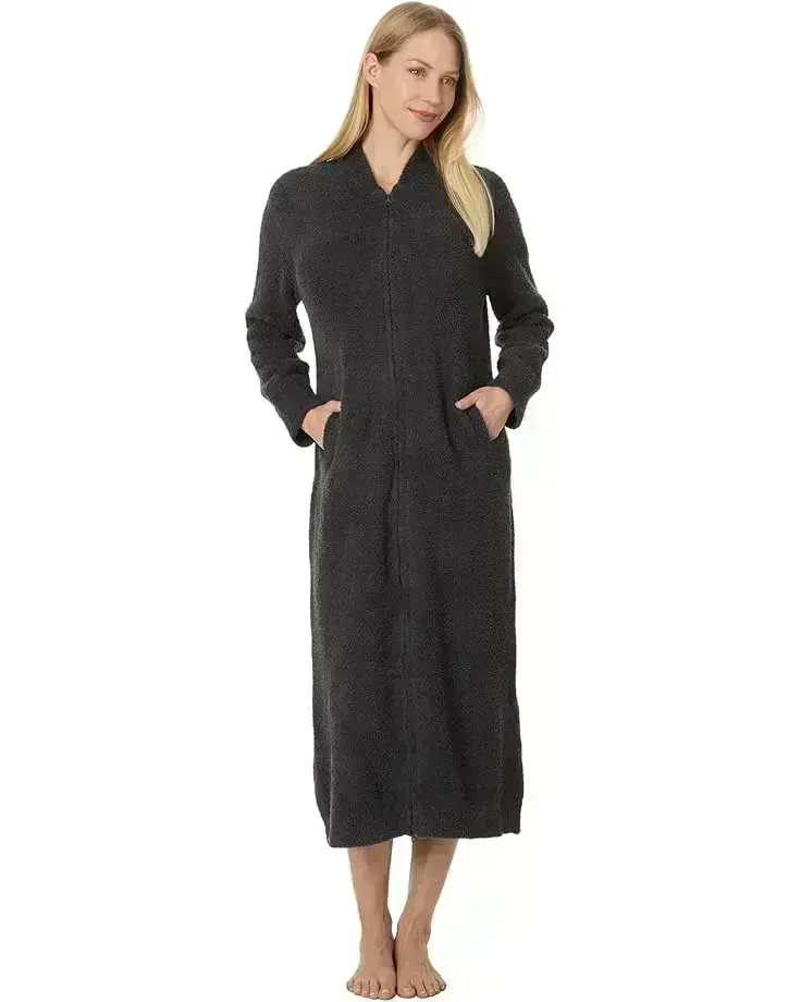 Women's Barefoot Dreams CozyChic® Full Zip V-Neck Lounger