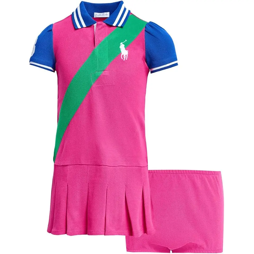 Big Pony Mesh Polo Dress & Bloomer (infant)