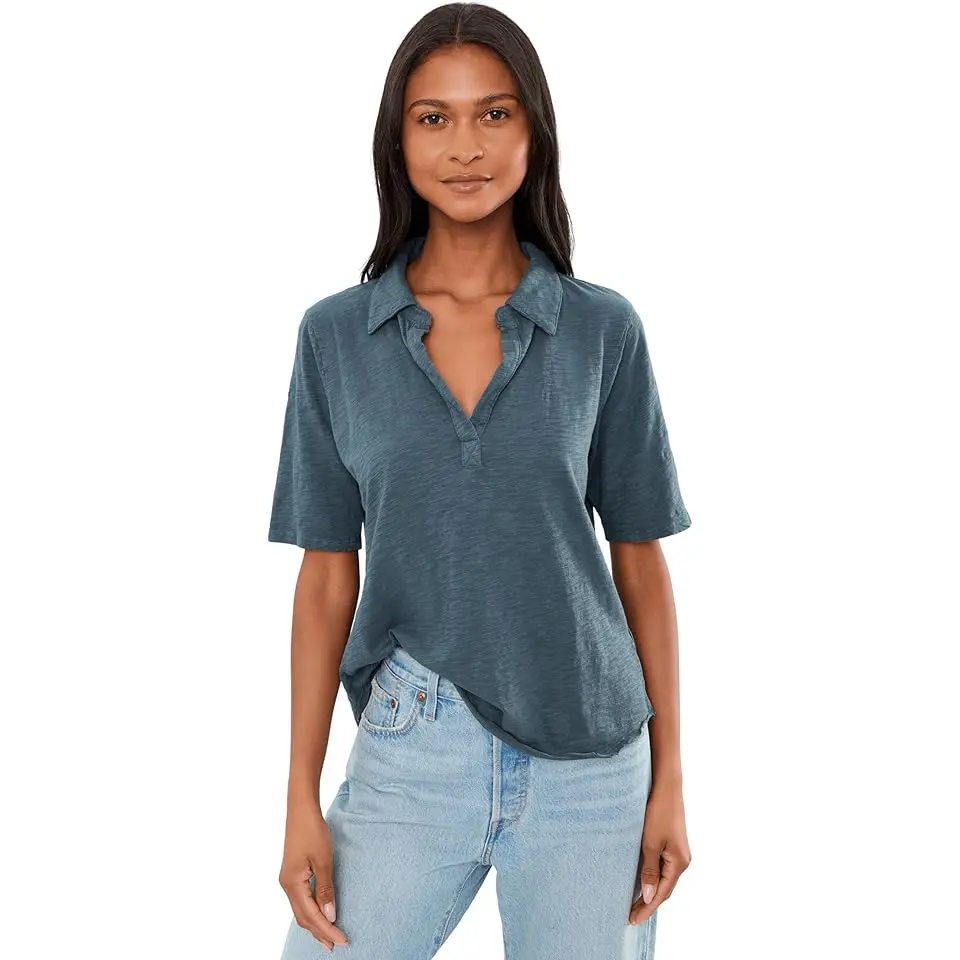 Half Sleeve Easy Polo Tee