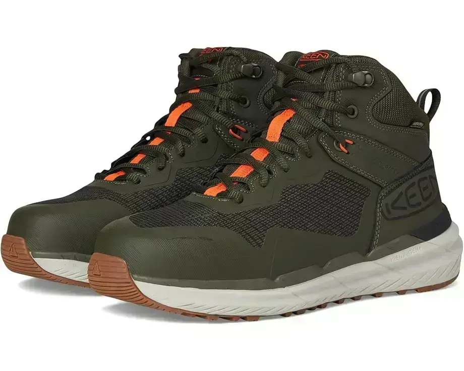 Men's KEEN Utility Synchro Waterproof Work Boot (Carbon-Fiber Toe)