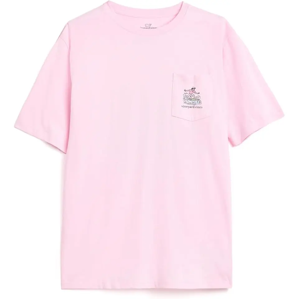 Edgartown Stripe Flag Surfer Short Sleeve Tee (Toddler/Little Kid/Big Kid)