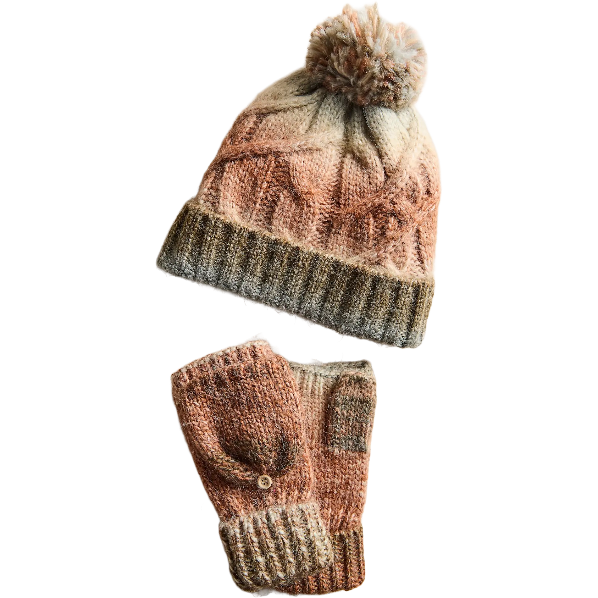 Women's Rainbow Run Hat + Gloves