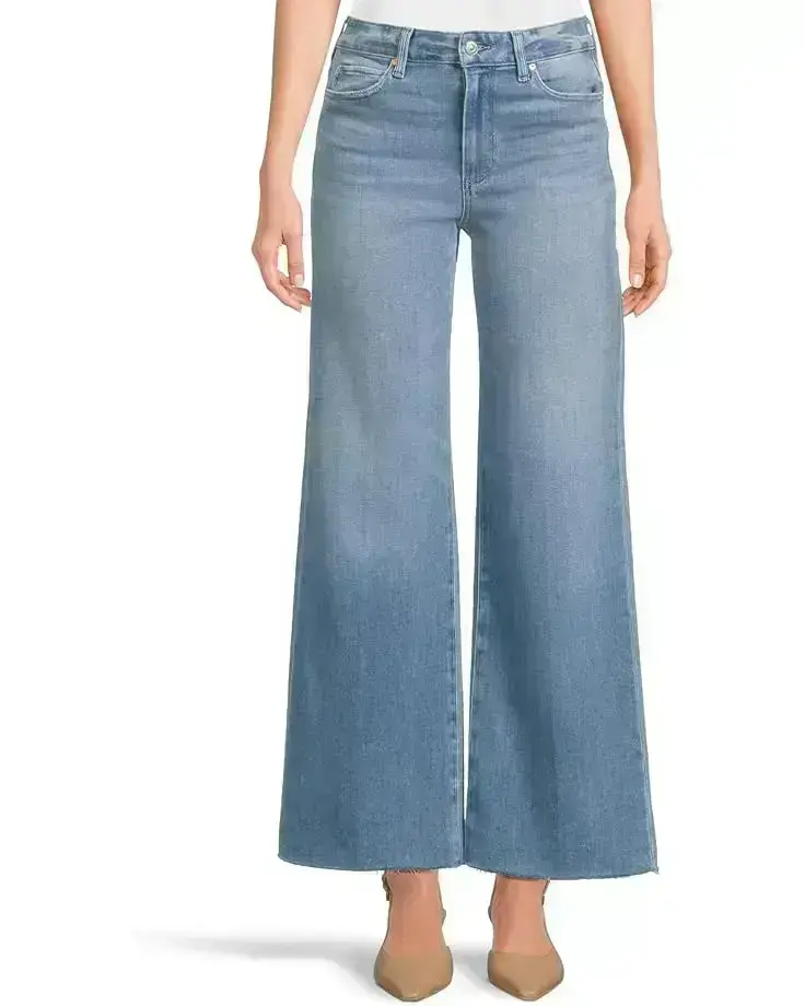 Women's Paige Anessa 31" Belt Loops Raw Hem in Mesmerize