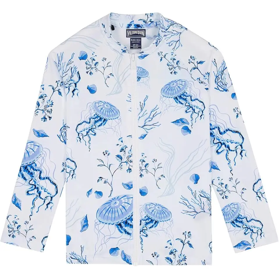 Medusa & Shells Swim Jersey Stretch (Toddler/Little Kid/Big Kid)