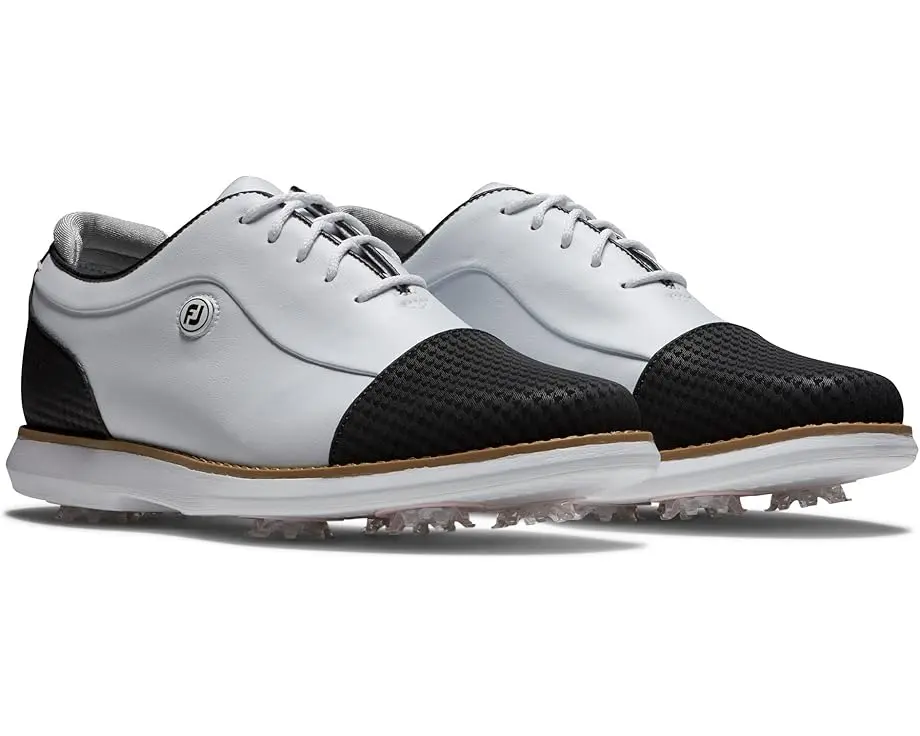 Women's FootJoy Traditions Cap Toe Golf Shoes- Previous Season