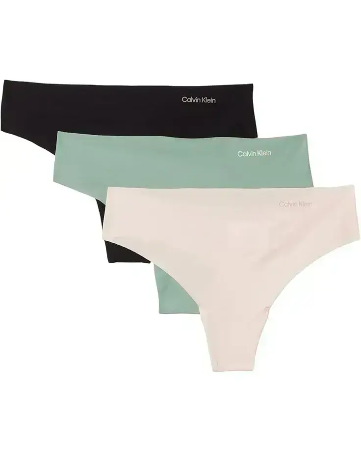 Women's Calvin Klein Underwear Invisibles 3-Pack Thong