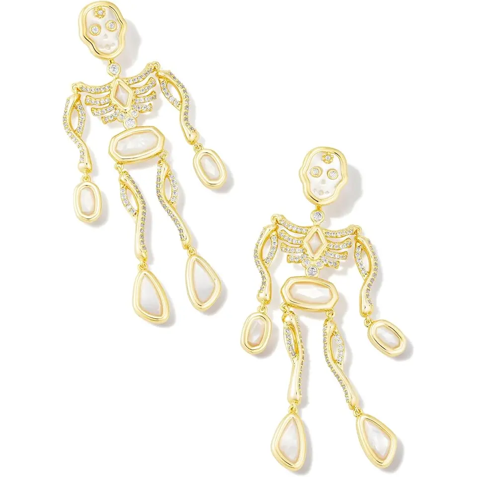 Skeleton Statement Earrings