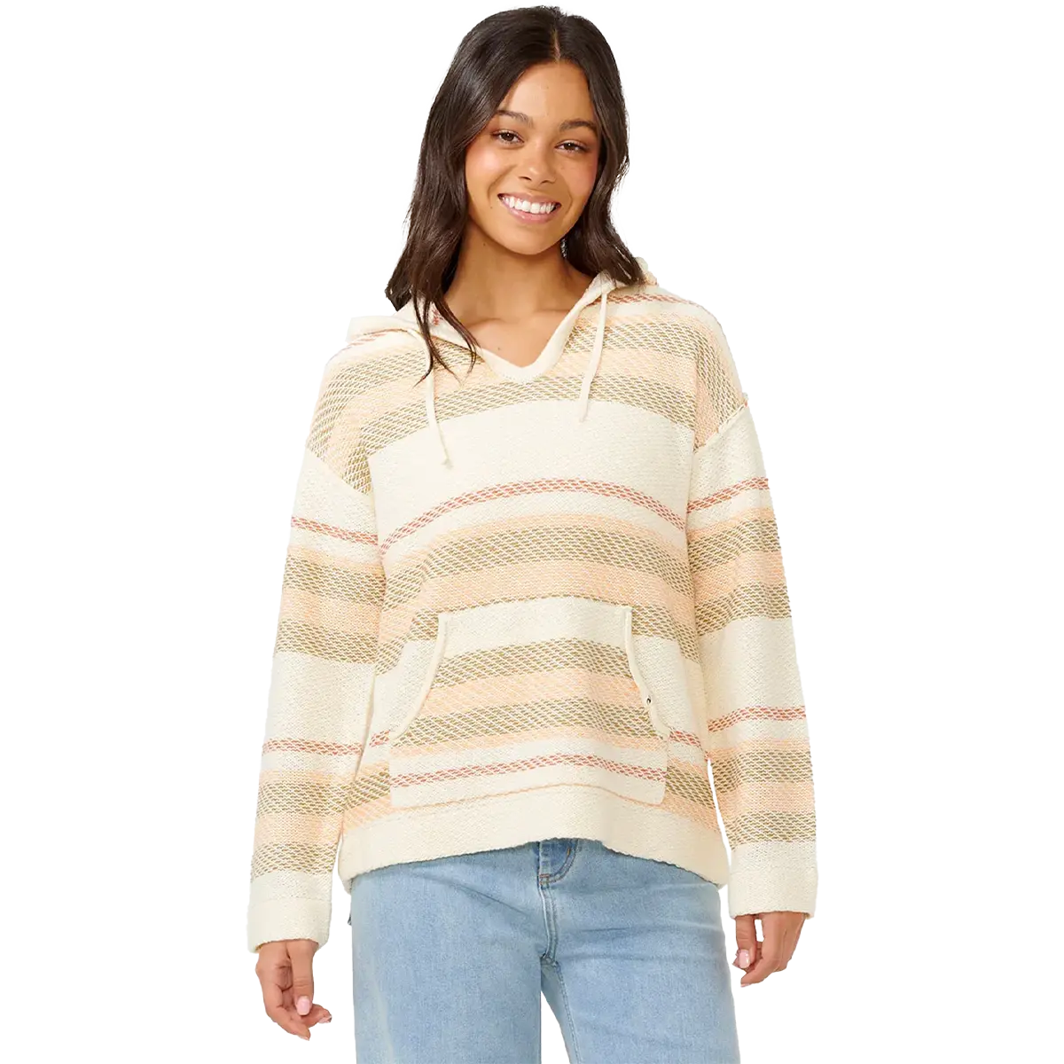 Women's Desert Dreams Striped Poncho
