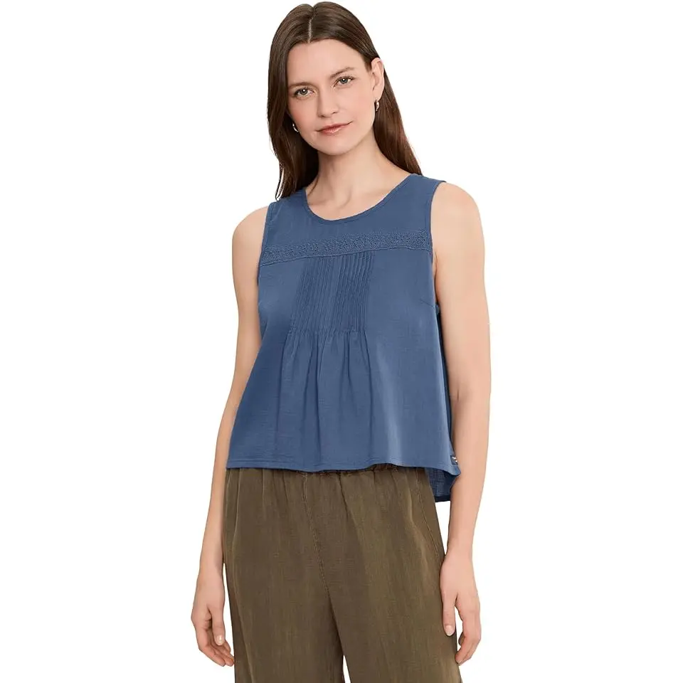 Manzana Pin Tuck Tank