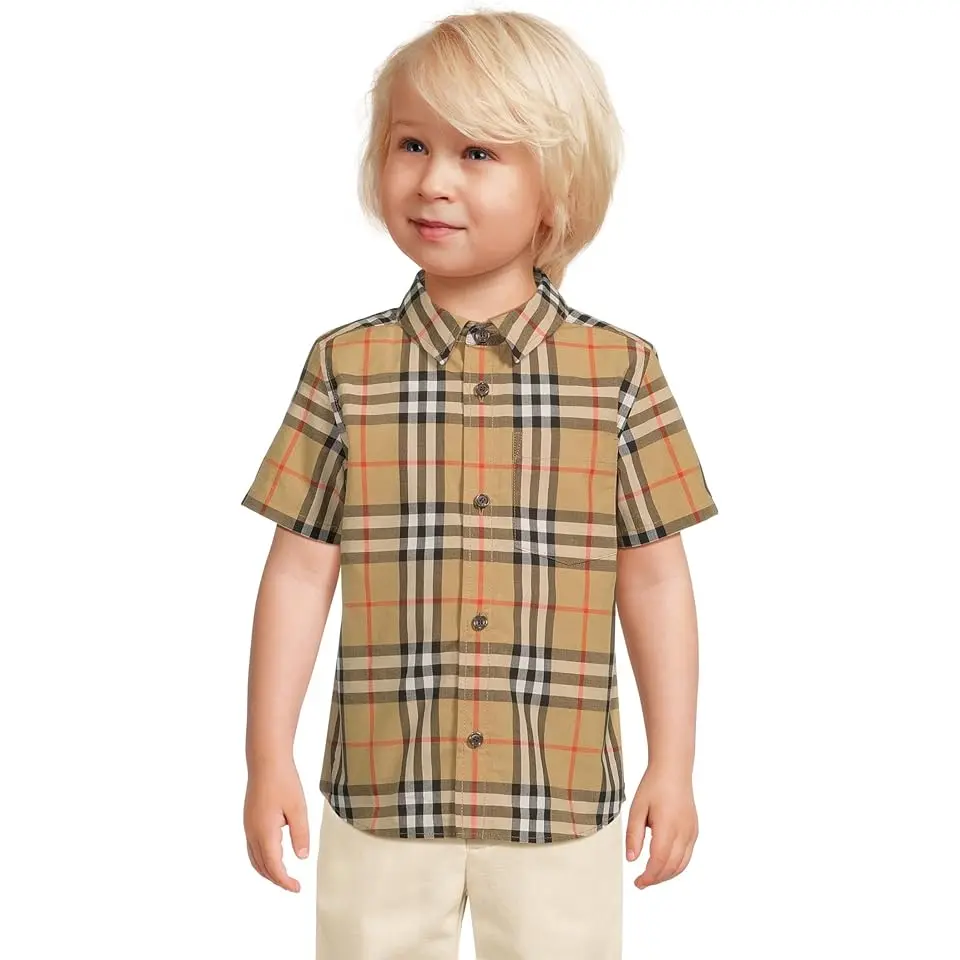 Owen Check Short Sleeve Shirt (Infant/Toddler)