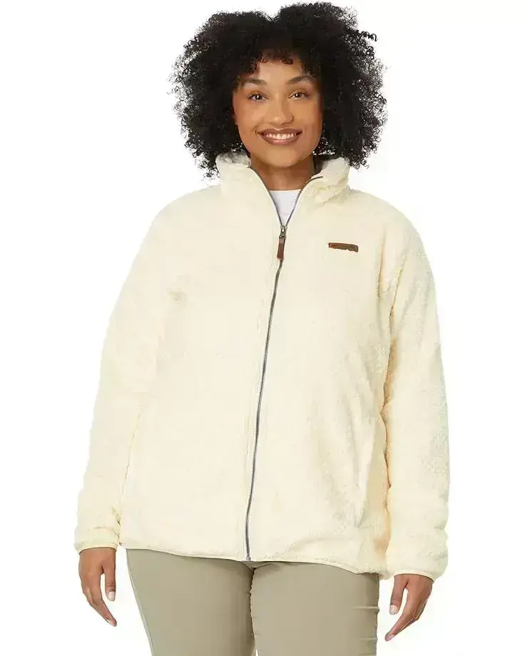 Women's Columbia Plus Size Fire Side II Sherpa Full Zip