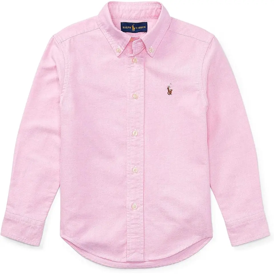 Cotton Oxford Sport Shirt (Toddler/Little Kid)