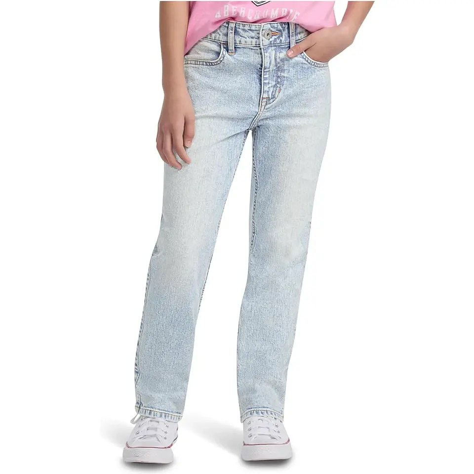 High Rise 90s Straight Jeans (Little Kid/Big Kid)