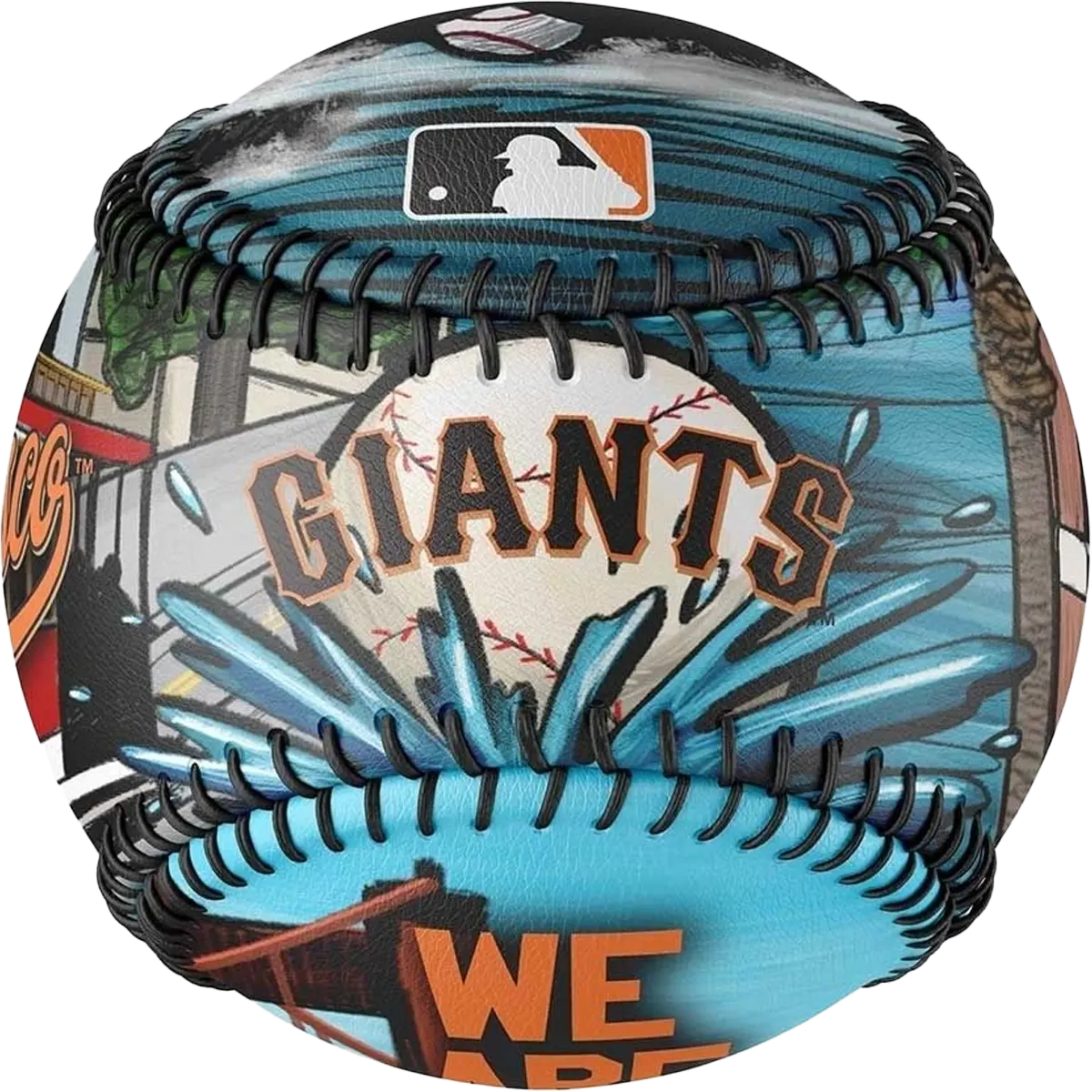 MLB Club Culture Soft Strike Baseball - Giants