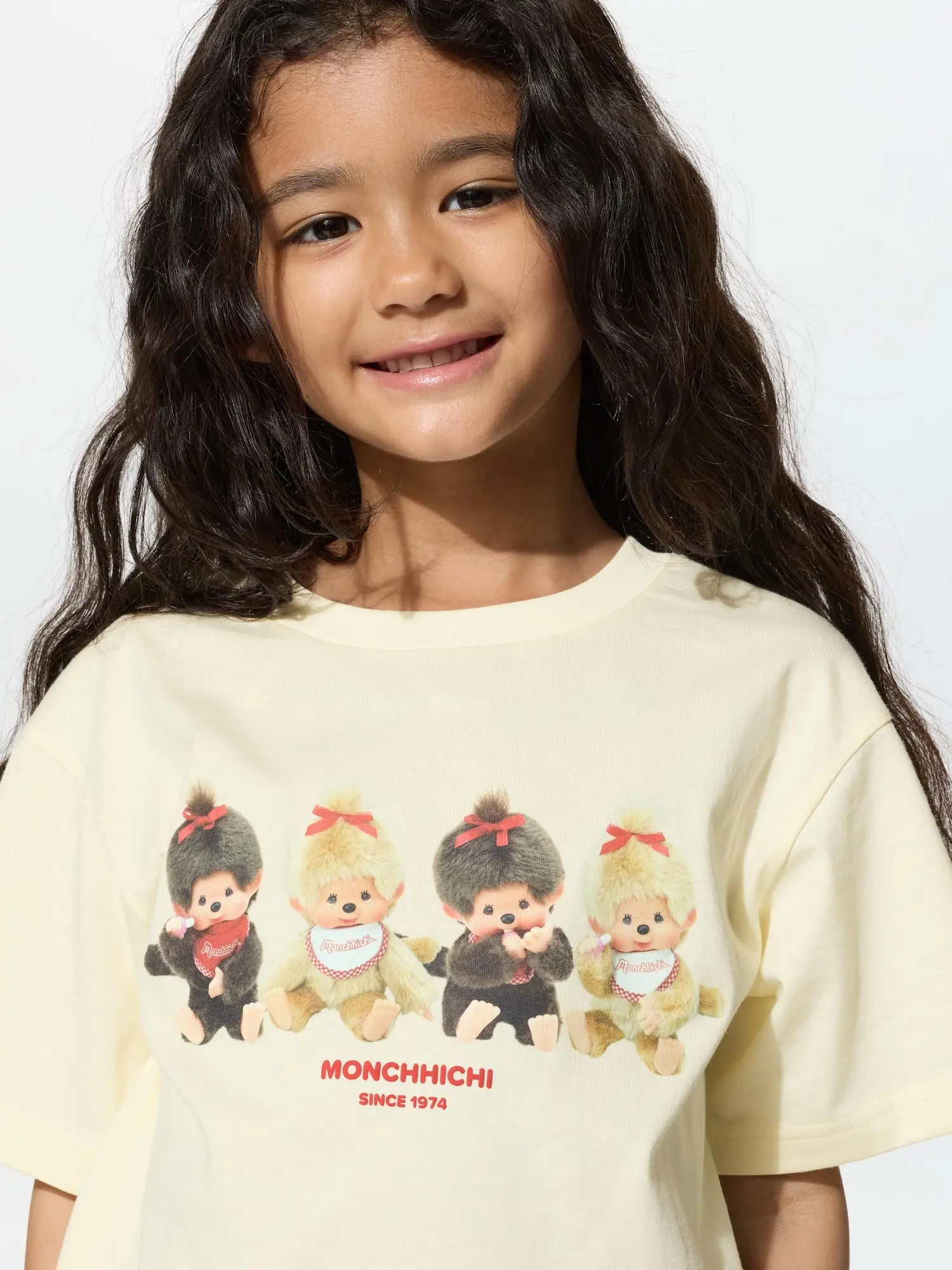 ДЛЯ ДЕВОЧЕК Monchhichi UT (футболка с принтом) F