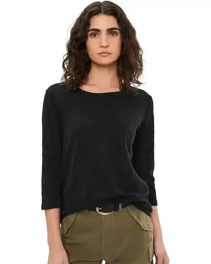 Women's Mod-o-doc 3/4 Sleeve Crew Neck Favorite Tee