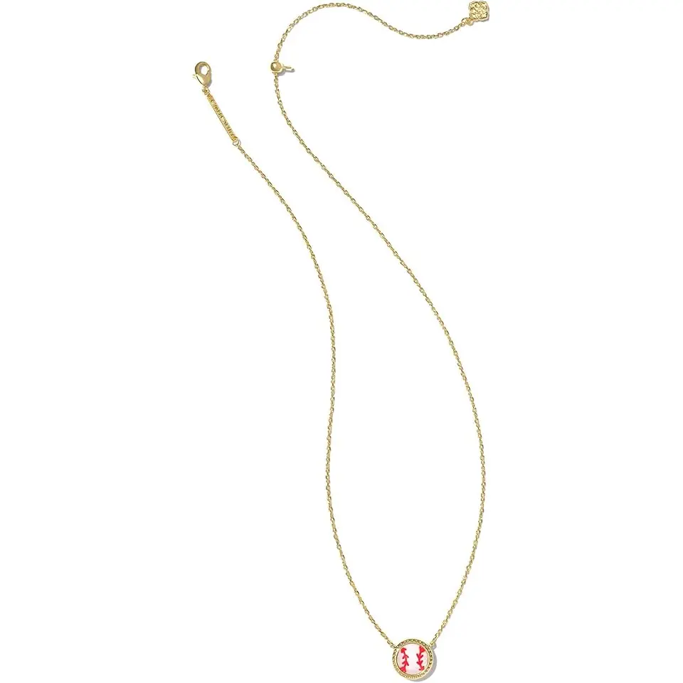 Baseball Short Pendant Necklace