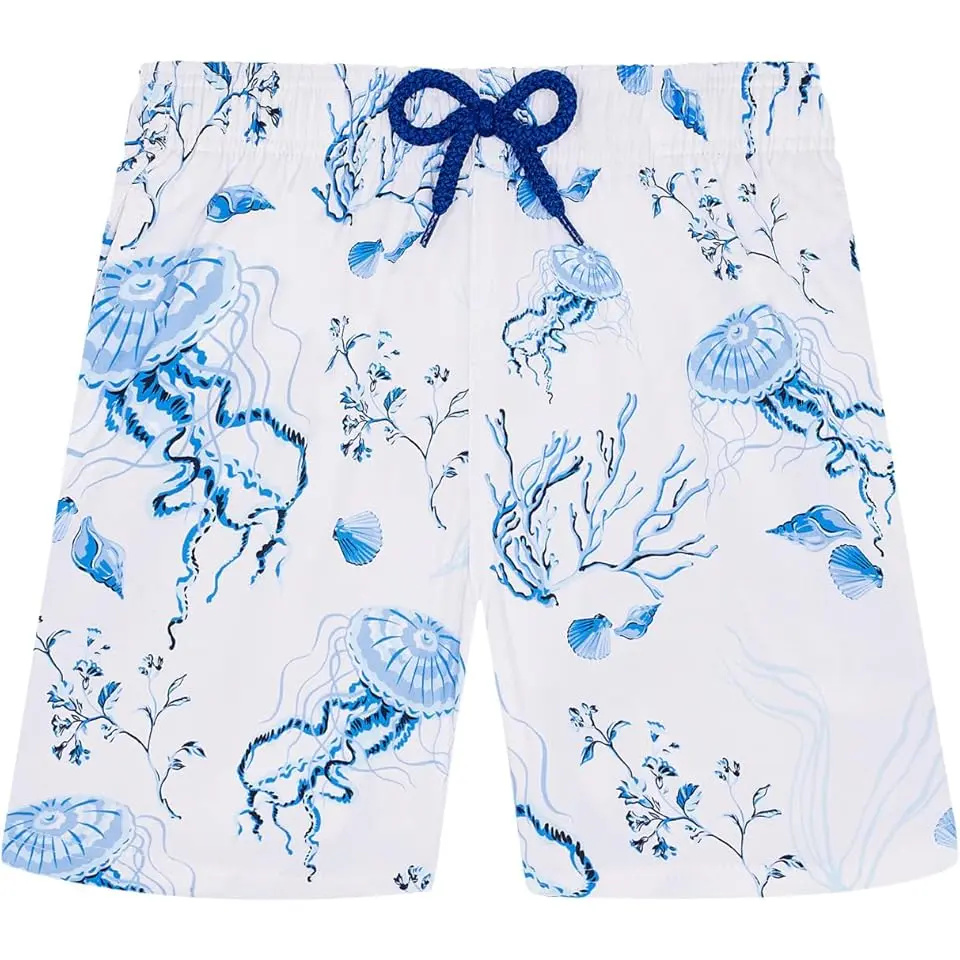 Medusa And Shells Stretch Fabric Printed (Toddler/Little Kid/Big Kid)