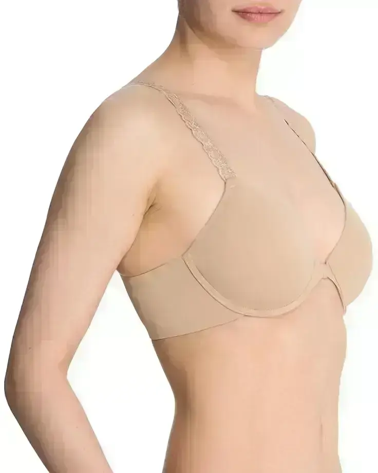 Women's Natori Pure Luxe Convertible Front Close Contour Underwire