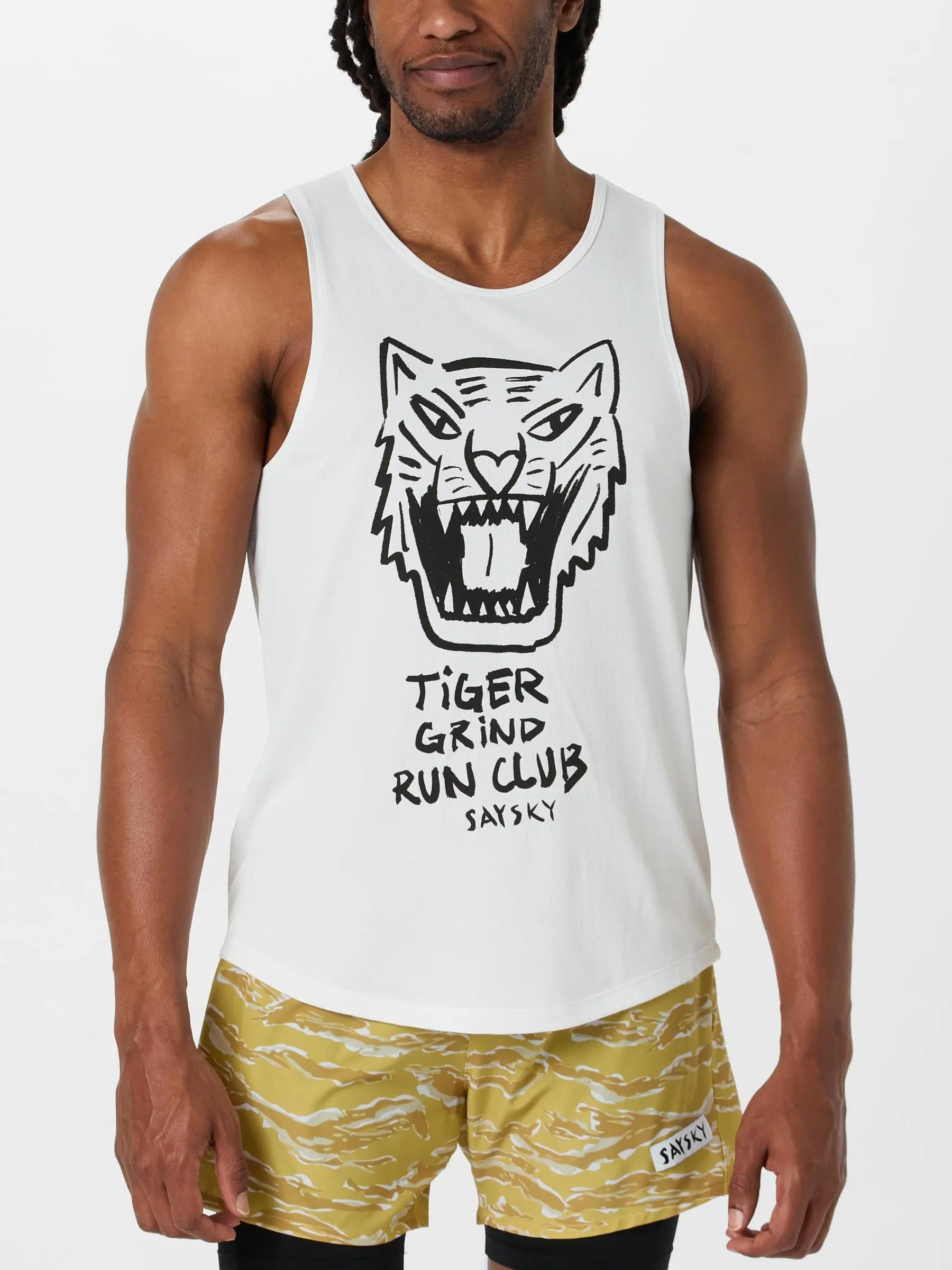 Saysky Men's Tiger Combat Pro Singlet