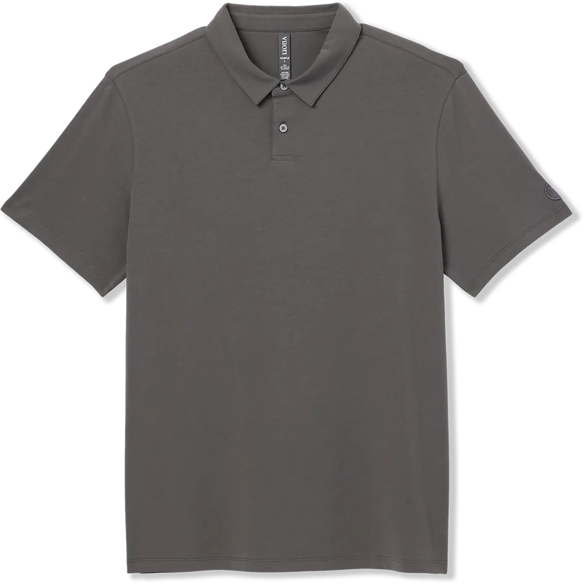 Men's Short Sleeve Feather Polo