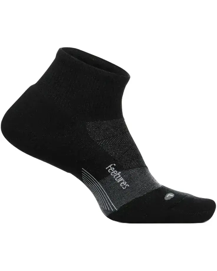 Unisex Feetures Merino 10 Cushion Quarter