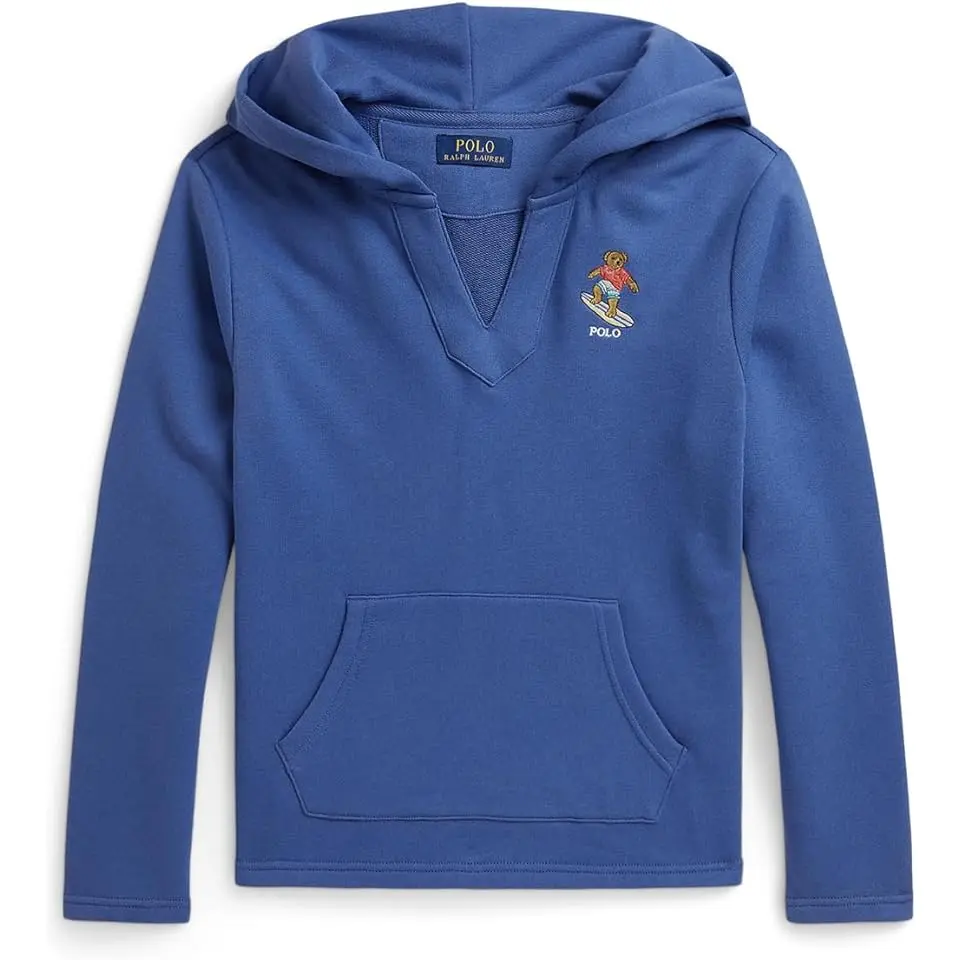 Polo Bear Terry Hoodie (Big Kid)