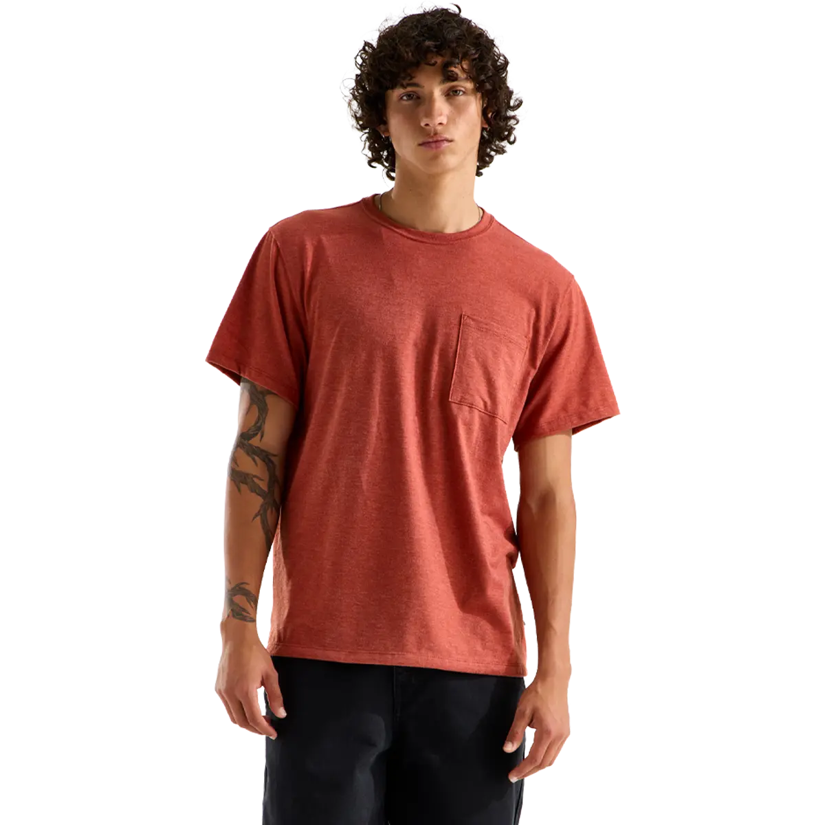 Men's Tri Blend Pocket Short Sleeve Tee