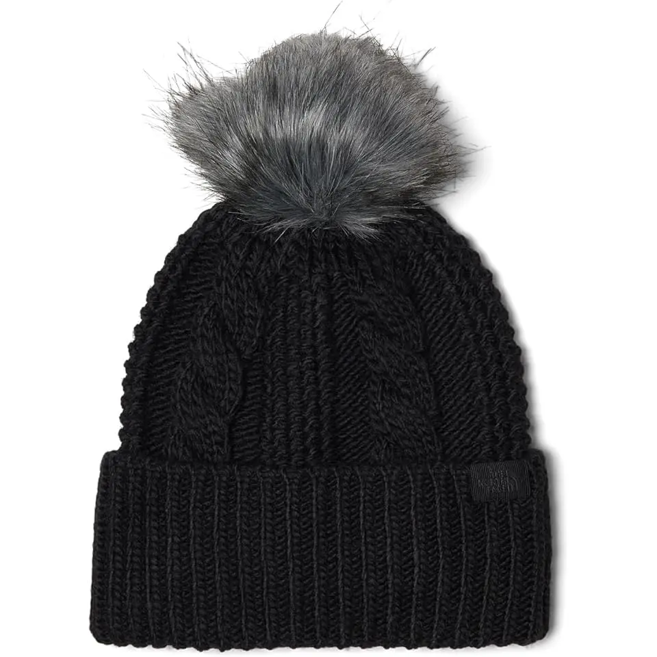 Oh Mega Faux Fur Pom Beanie