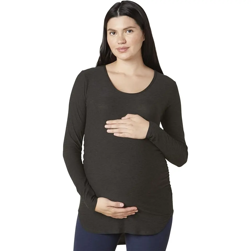 Featherweight Count On Me Maternity Crew Pullover