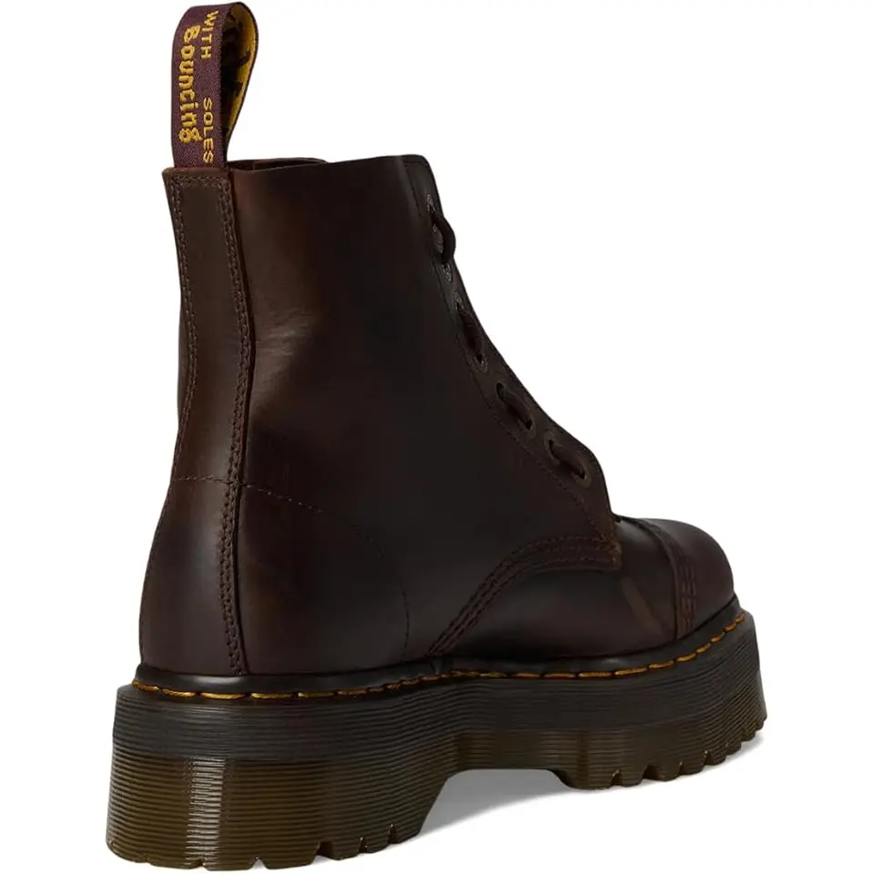 Sinclair Leather Platform Boots