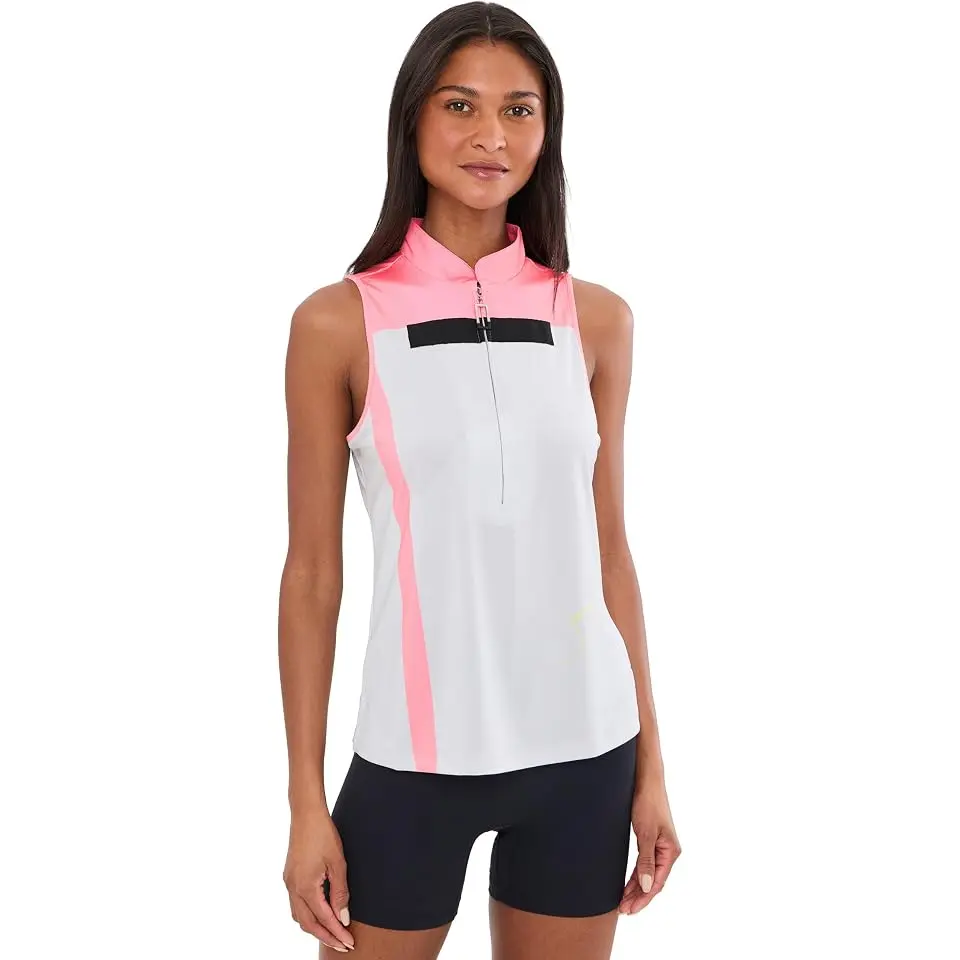 Mirror Print Sleeveless Top