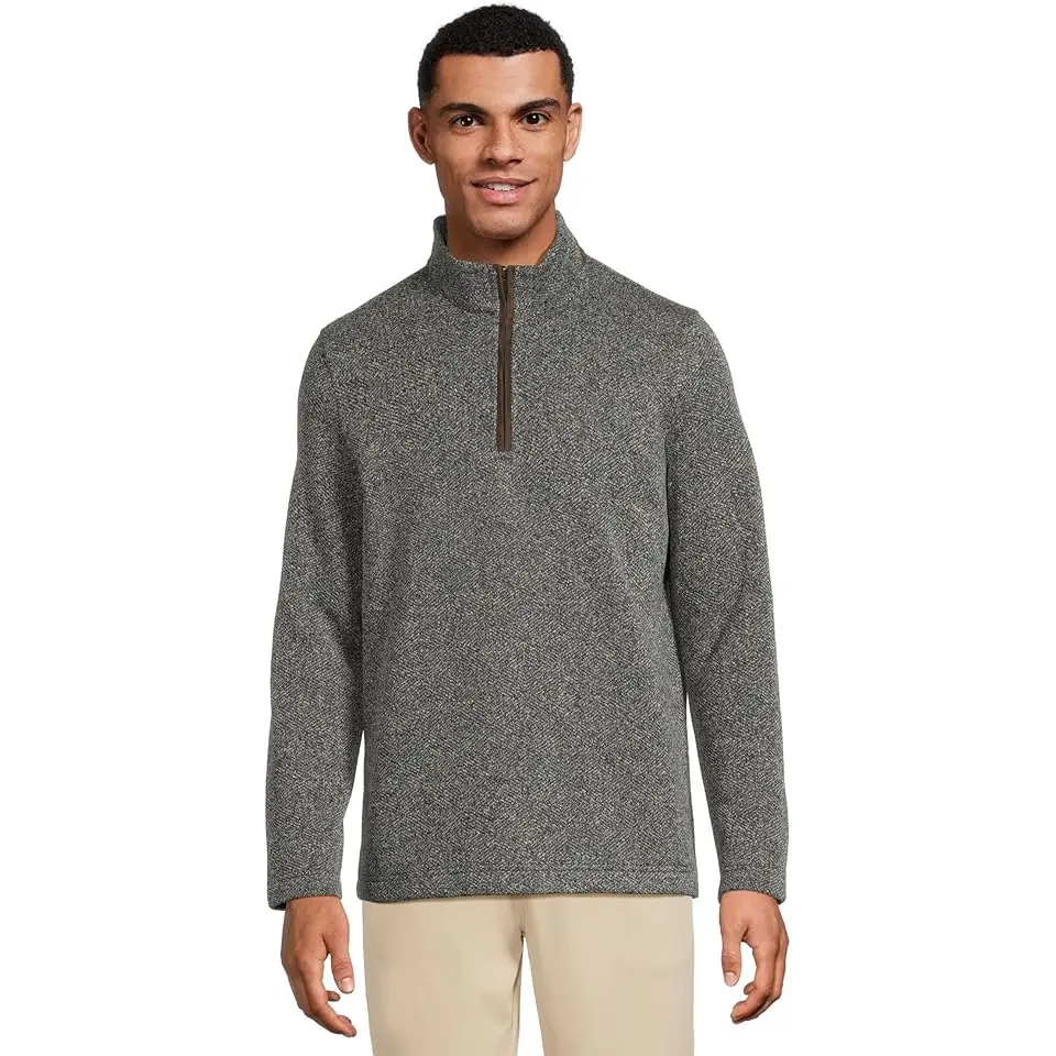 Marled Quarter-zip