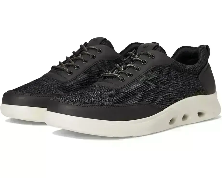 Men's Nunn Bush Ponte Knit Moc Toe Sneakers Hybrid Oxford Casual Lightweight Athletic Style Lace Up