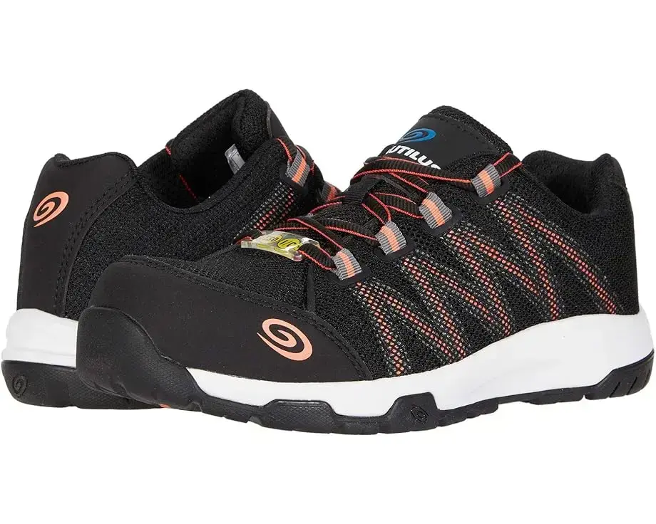 Women's Nautilus Safety Footwear Accelerator Black Carbon Toe SD10 - 1347