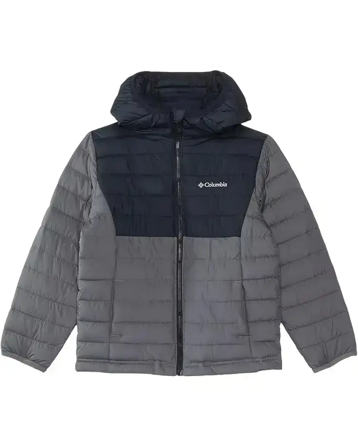 Columbia Kids Powder Lite™ II Hooded Jacket (Little Kid/Big Kid)