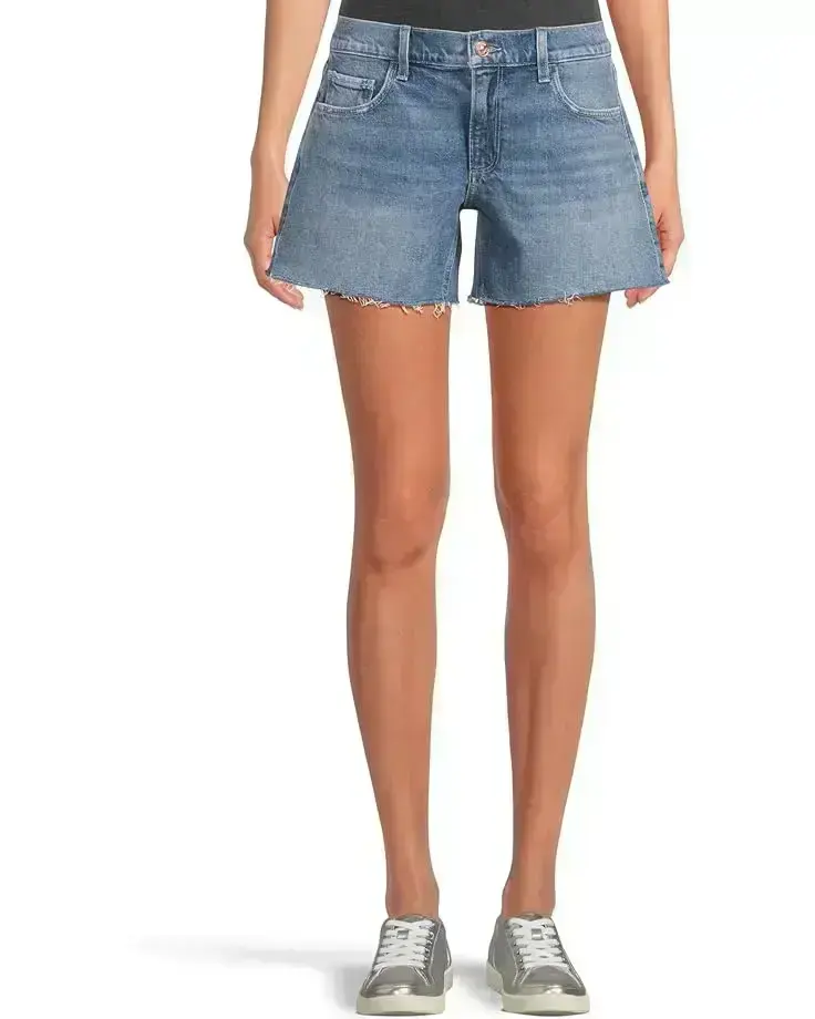 Women's Paige Dylan Shorts Raw Hem in Dancing Queen