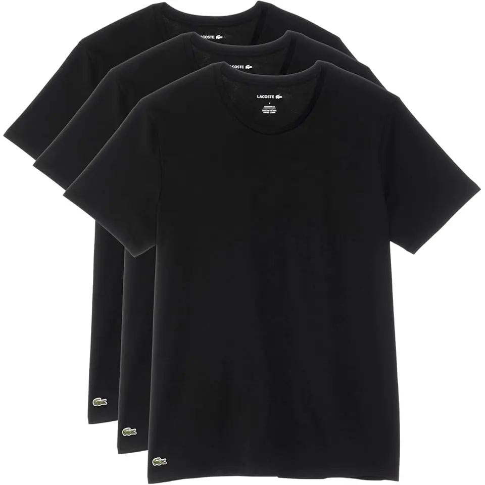 100% Cotton Regular Fit Crew-Neck T-Shirt 3-Pack