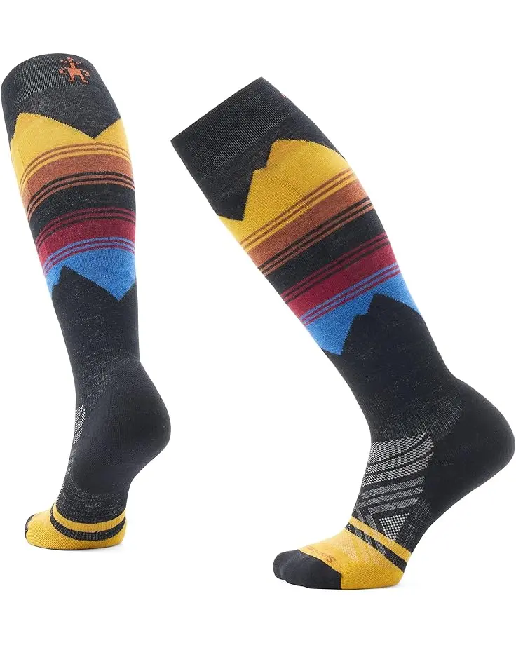 Women's Smartwool Ski Targeted Cushion Pattern Over The Calf Socks