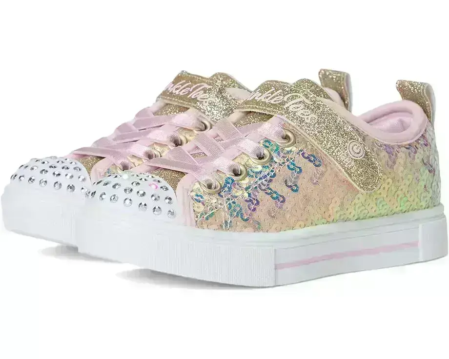 SKECHERS KIDS Twinkle Sparks - Sequin Party (Little Kid)