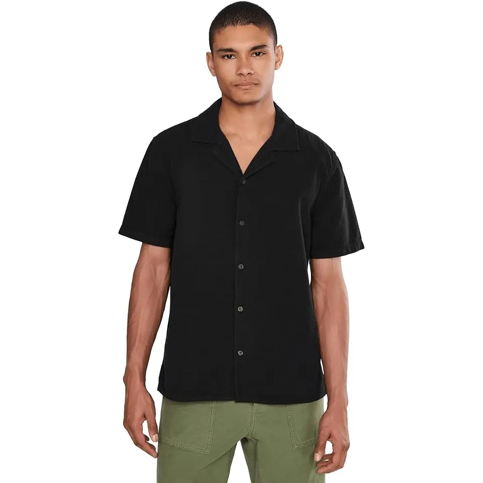 Dan Short Sleeve Camp Collar Shirt W792f26